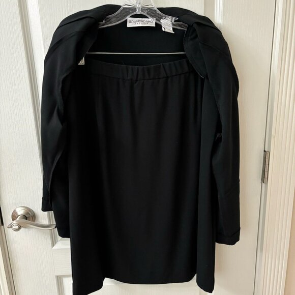 Brownstone Studio 2-Piece Black Dress, PXL - Picture 3 of 8